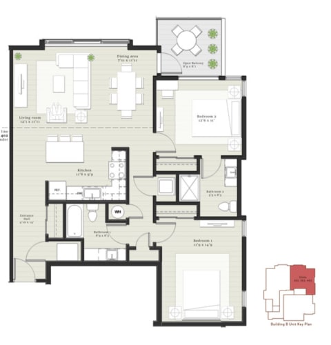 Floor Plan  a floor plan of a house with a mix of different floors