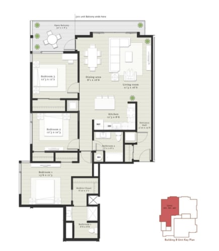 Floor Plan  the floor plan of the residence