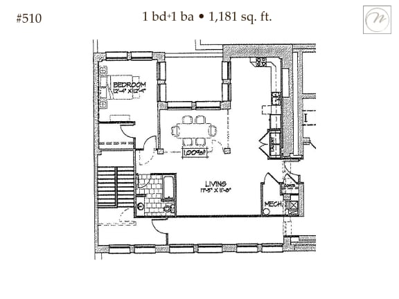 Floor Plan  a floor plan of a house