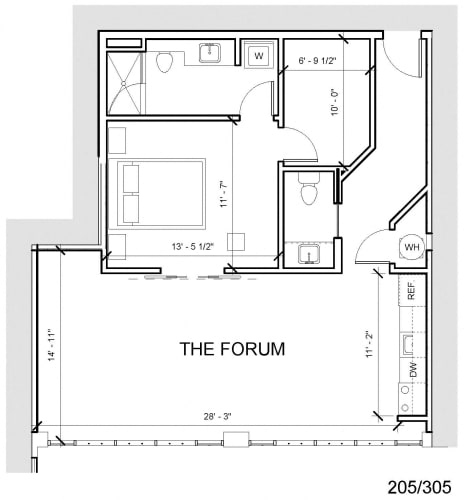 Floor Plan  the floor plan of the forum second floor