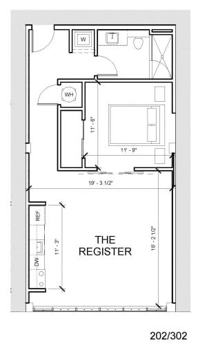 Floor Plan  floor plan of the first floor of the small house