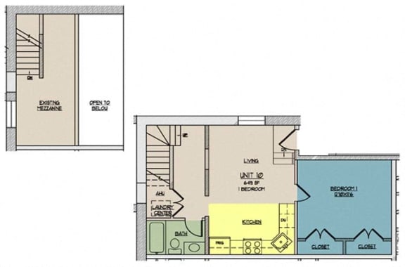 Floor Plan  The Lofts at One Eleven 110