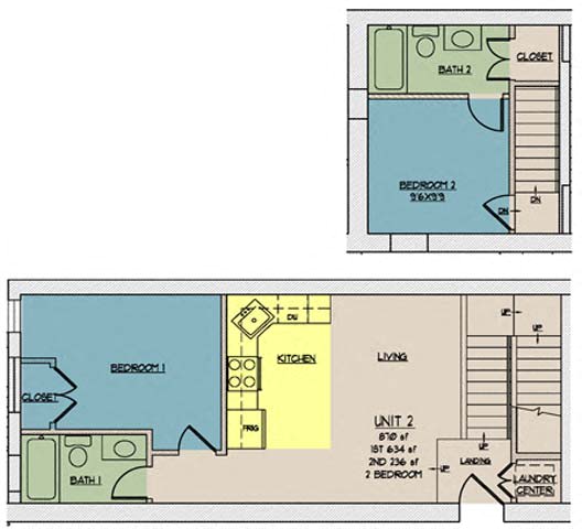 Floor Plan  The Lofts at One Eleven 102
