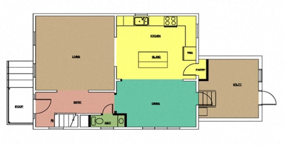 Floor Plan  615 House