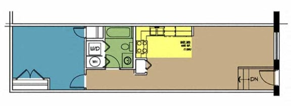 Floor Plan  Butterworth Lofts Unit 103