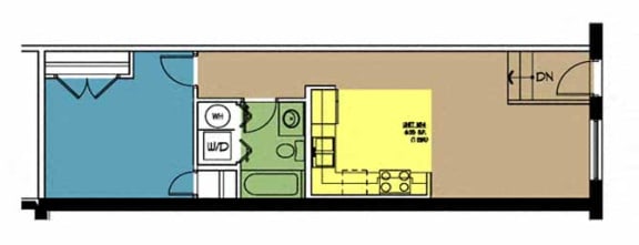 Floor Plan  Butterworth Lofts Unit 104
