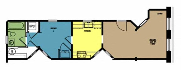 Floor Plan  Butterworth Lofts Unit 207