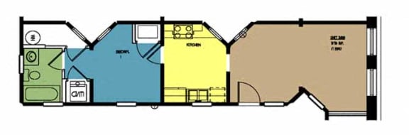 Floor Plan  Butterworth Lofts Unit 208