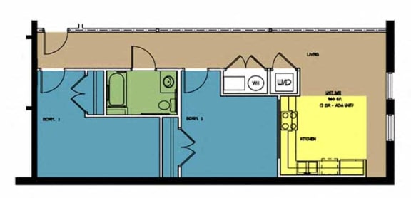 Floor Plan  Butterworth Lofts Unit 302