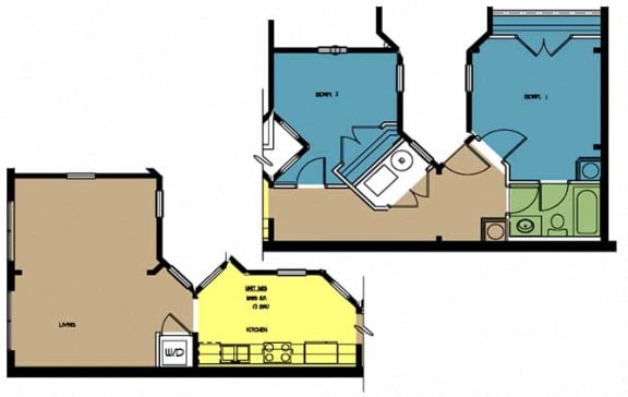 Floor Plan  Butterworth Lofts Unit 303