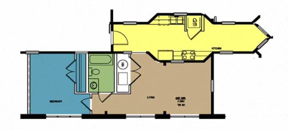 Floor Plan  Butterworth Lofts Unit 305