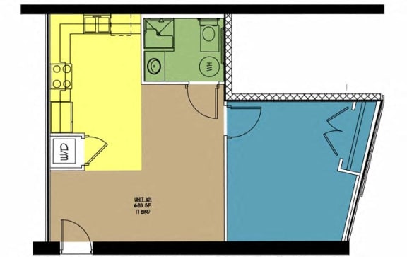 Floor Plan  Lofts at East Point 101