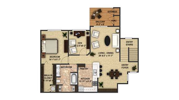 Floor Plan  Birchwood 2nd Floor