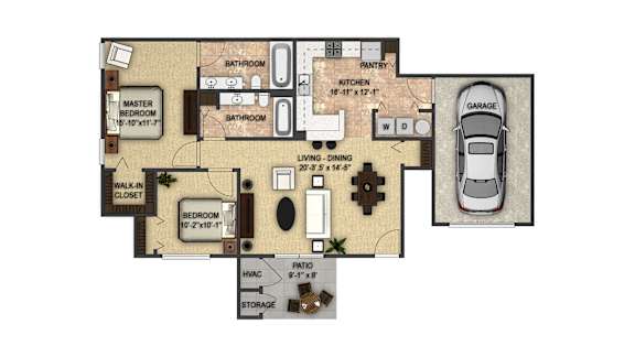 Floor Plan  Devonwood Garage