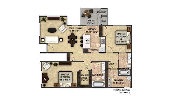 Floor Plan  Elmwood Garage
