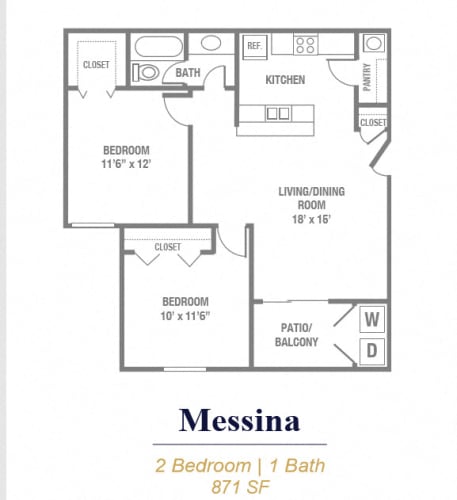 Floor Plan  Messina
