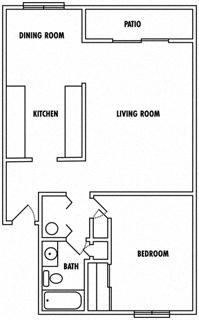 Floor Plans of Sullivan Court Apartments in Spokane Valley WA