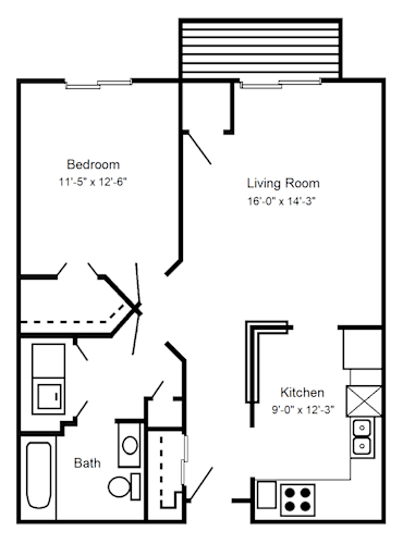 Floor Plan  Apartment A