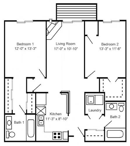 Floor Plan  Apartment B