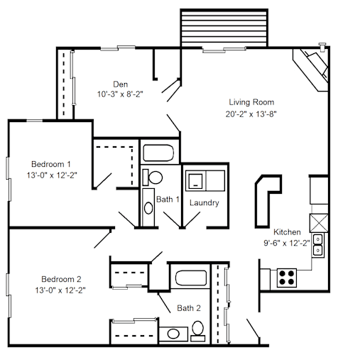 Floor Plan  Apartment E