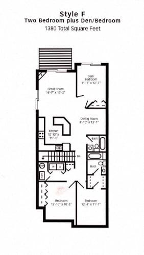 Floor Plan  Style F