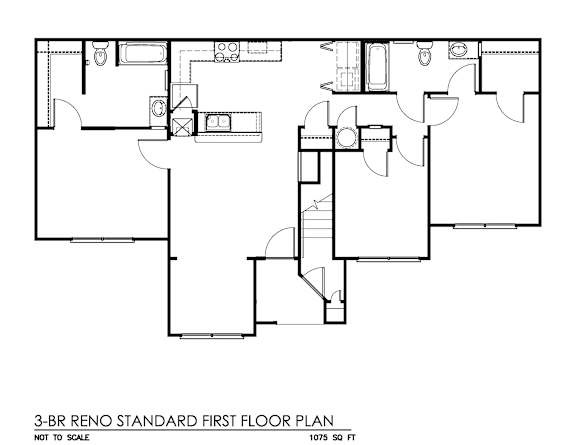 Floor Plan  Three Bedroom