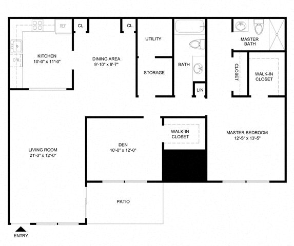 Floor Plan  Whiton Hills Apartments Neshanic Station New Jersey Floor Plans