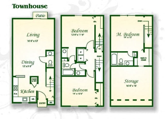 Floor Plan  The Rodanthe Townhouse