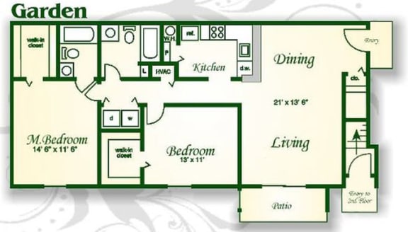 Floor Plan  The Cardinal Garden