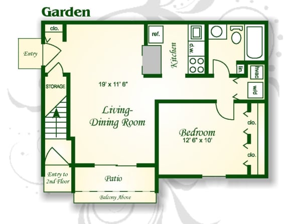 Floor Plan  The Birch Garden