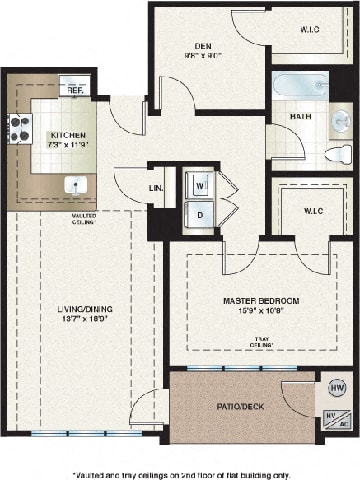 Floor Plan  Parkland View Apartment Floor Plan