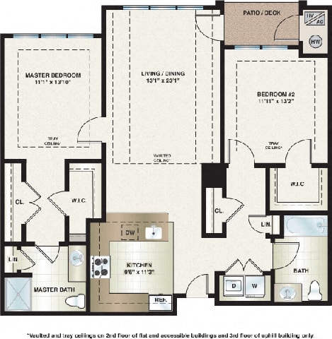 Floor Plan  Parkland View Apartments