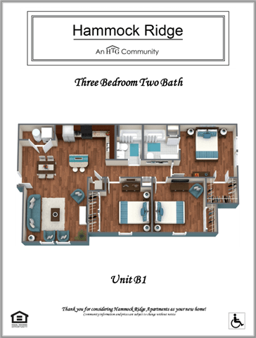 Floor Plan  3 Bedroom