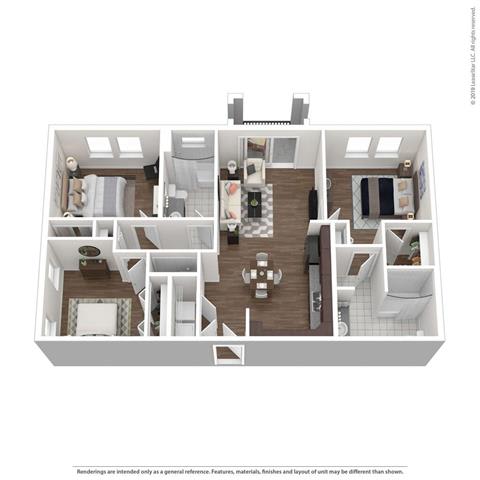 Floor Plan  3 Bedroom