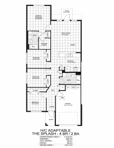 Floor Plan  The Splash