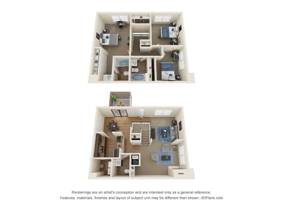 Floor Plan  3B Twhm