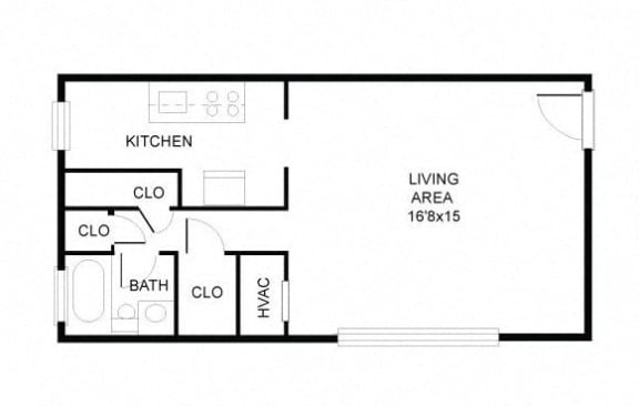 Floor Plan  The Lincoln Studio