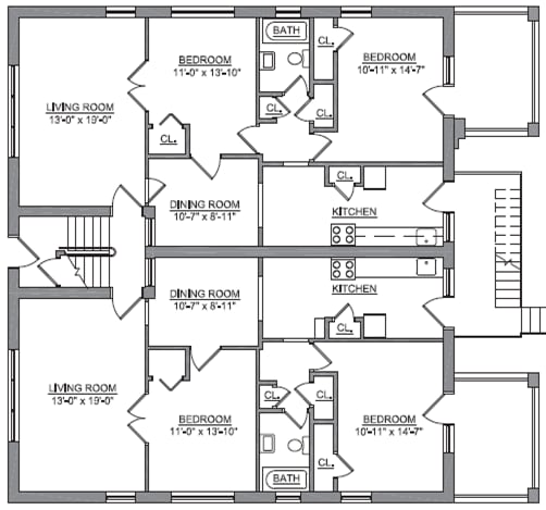 Floor Plan  718-II