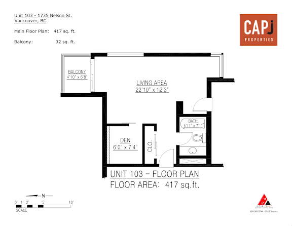 Floor Plan  1 Studio 1 Bathroom