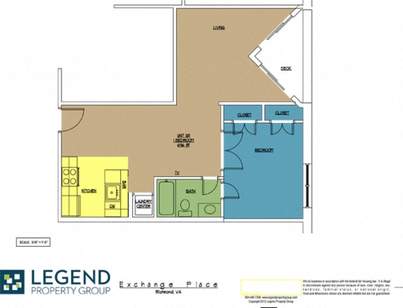 Floor Plan  Exchange Place Unit 101