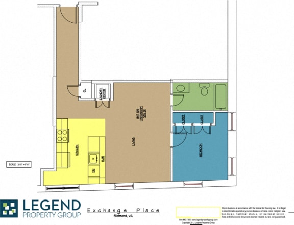 Floor Plan  Exchange Place Unit 108