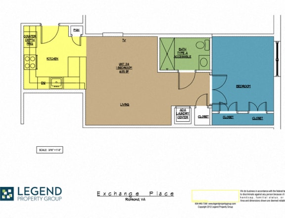 Floor Plan  Exchange Place Unit 214