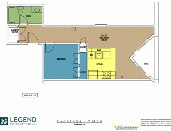 Floor Plan  Exchange Place Unit 215