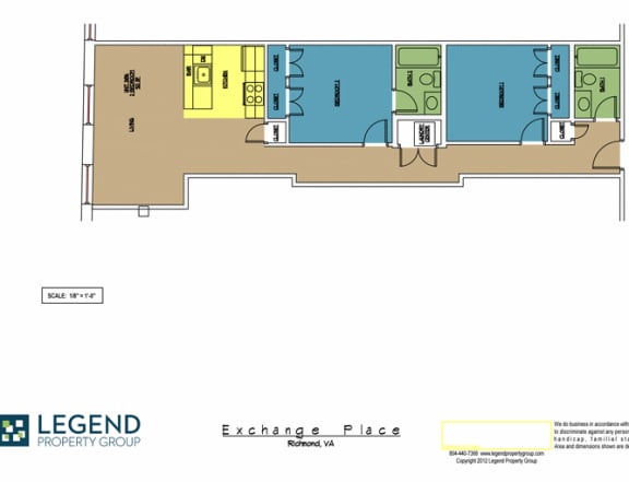 Floor Plan  Exchange Place Unit 306