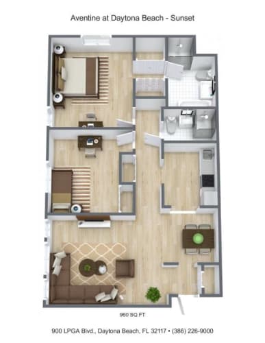Floor Plan  Sunset