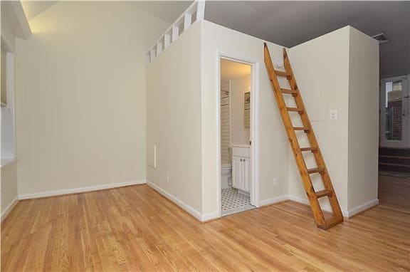 Floor Plan  Studio 1 Bath