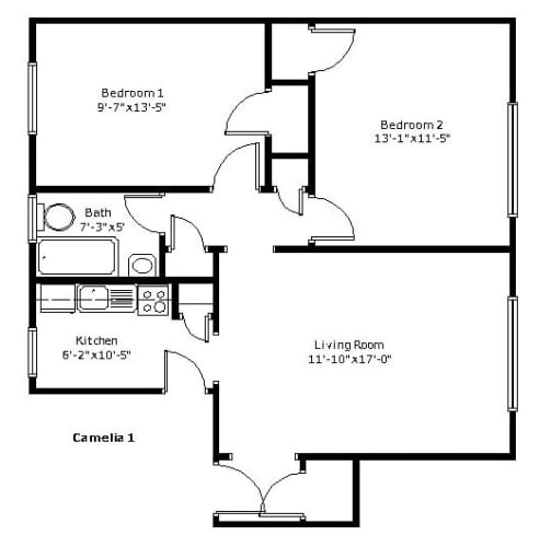 Floor Plan  Camellia 1