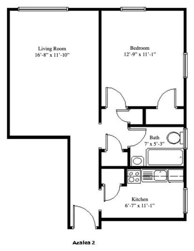 Floor Plan  Azalea 2