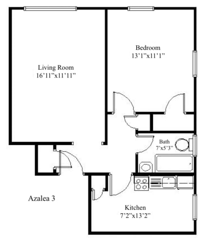 Floor Plan  Azalea 3