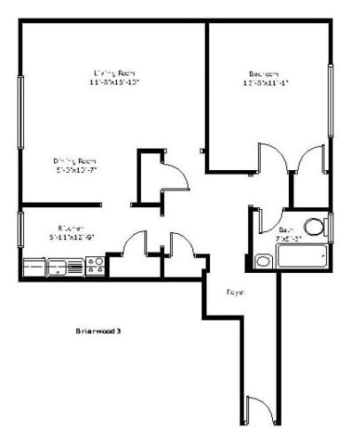 Floor Plan  Briarwood 3